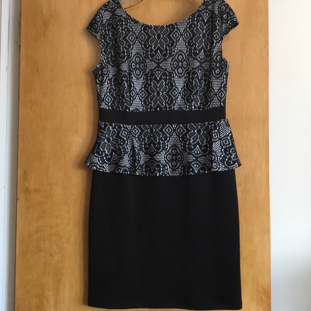 Black & white dress
